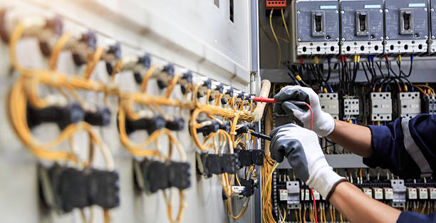 Professional Electrician technician working in Hauppauge, NY